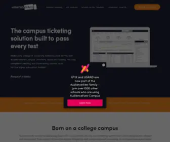 Universitytickets.com(AudienceView Campus (formerly UniversityTickets)) Screenshot