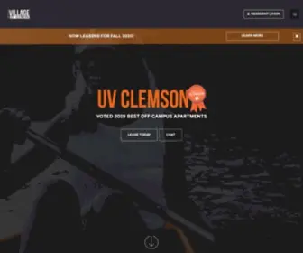 Universityvillageclemson.com(University Village at Clemson) Screenshot