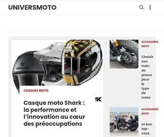 Universmoto.com(Informations sur la moto) Screenshot