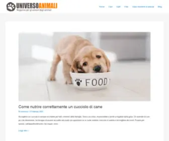 Universoanimali.it(Universoanimali) Screenshot