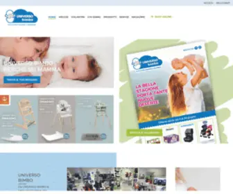 Universobimbo.com(Universo Bimbo tutto per mamme e bambini) Screenshot