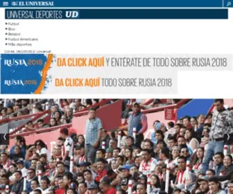 Universodeportivo.mx(Universodeportivo) Screenshot