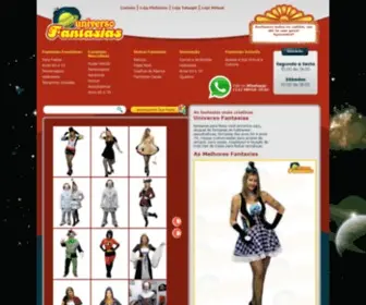 Universofantasias.com.br(Loja de aluguel de fantasias para festas) Screenshot