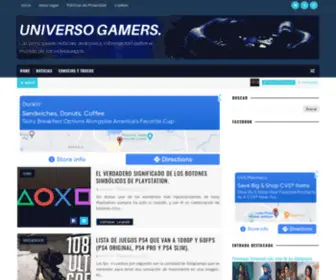 Universogamers.com(UNIVERSO GAMERS) Screenshot