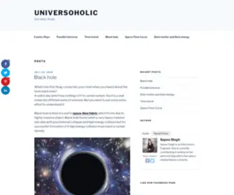 Universoholic.com(universoholic) Screenshot