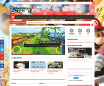 Universojuego.com(Inicio) Screenshot