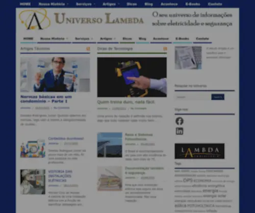 Universolambda.com.br(Universolambda) Screenshot