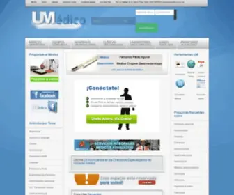 Universomedico.com.mx(Inicio) Screenshot