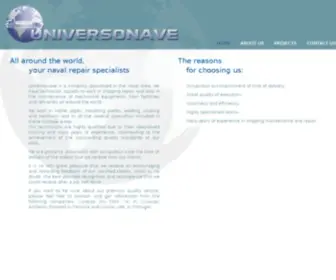 Universonave.com(Navy) Screenshot