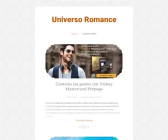 Universoromance.com.ar(Universo Romance) Screenshot