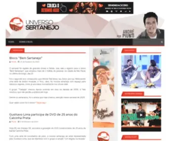 Universosertanejo.com.br(Universo Sertanejo) Screenshot