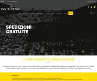 Universotennis.it(Universo Tennis è il nuovo portale dedicato agli amanti del tennis) Screenshot