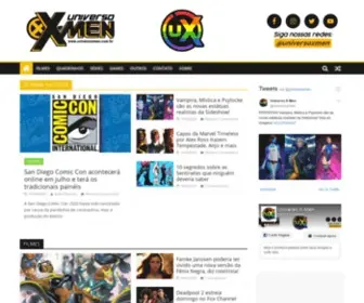 Universoxmen.com.br(Universo X) Screenshot