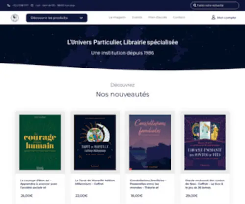 Universparticulier.com(Univers Particulier) Screenshot