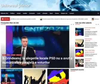 Universul-Stirilor.ro(Universul Știrilor) Screenshot