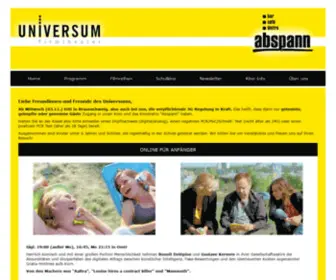 Universum-Filmtheater.de(Universum Filmtheater) Screenshot
