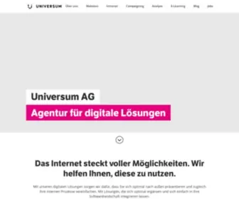 Universum.com(Universum AG) Screenshot