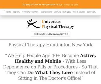 Universuspt.com(Physical Therapy Huntington) Screenshot