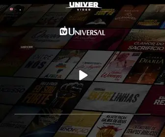 Univervideo.com(Univer Vídeo) Screenshot