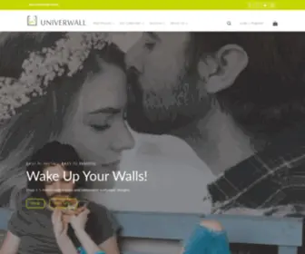 Univerwall.com(Online Shopping Wall Murals & Wallpaper) Screenshot