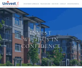 Univest-INC.com(Univest Inc) Screenshot