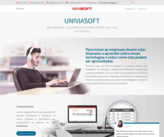 Univiasoft.com.br(Universidade Corporativa) Screenshot