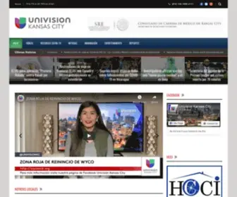 Univisionkansascity.com(Univision Kansas City) Screenshot