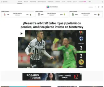 Univision.mobi(Shows, Noticias, Entretenimiento, Deportes y Novelas) Screenshot