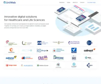 Uniweb.eu(Digital consulting) Screenshot