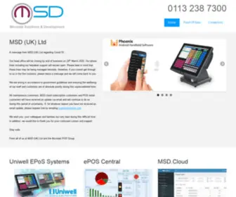 Uniwellsoftware.co.uk(Back Office and Head Office ePOS Software From Uniwell Software Developments) Screenshot