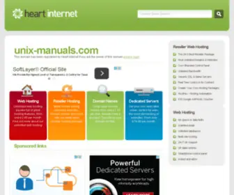 Unix-Manuals.com(unix manuals) Screenshot