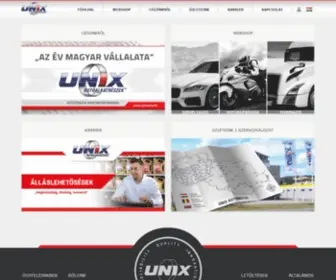 Unixauto.hu(Autóalkatrészek) Screenshot