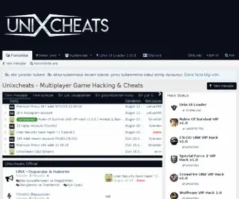 Unixcheats.com(Unixcheats) Screenshot