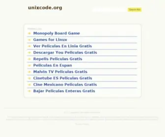 Unixcode.org(Operating Codes) Screenshot