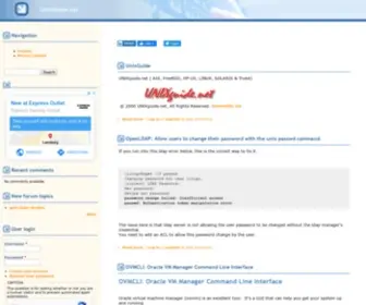 Unixguide.net(Unix) Screenshot