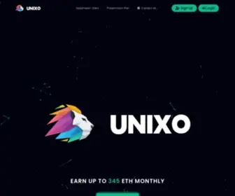 Unixo.io(The Oldest Formula in the World and Blockchain Technology) Screenshot