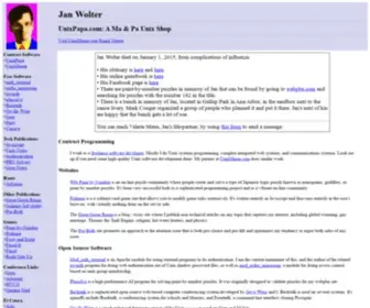 Unixpapa.com(Jan Wolter's) Screenshot