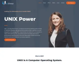 Unixpower.org(The Unix To The Power) Screenshot