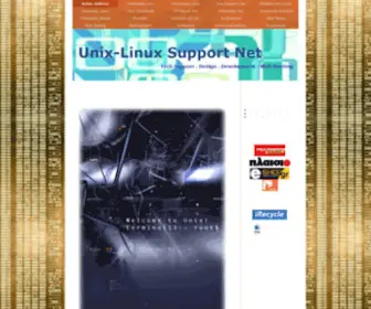 Unixsupport.gr(Unix Tech Support in Hellas (Greece)) Screenshot