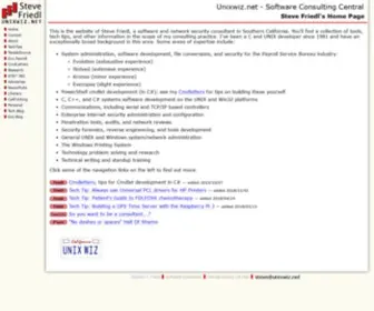Unixwiz.net(Steve Friedl's) Screenshot