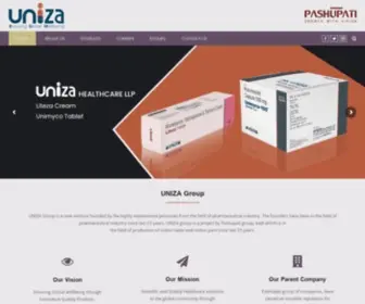 Unizagroup.com(Uniza Group) Screenshot