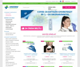 Unizdrav.hu(Gyógyászati és egészségmegőrző segédeszközök) Screenshot