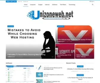 Unizoneweb.net(unizoneweb) Screenshot