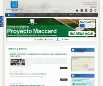 UNJ.edu.pe(Universidad Nacional de Jaén) Screenshot