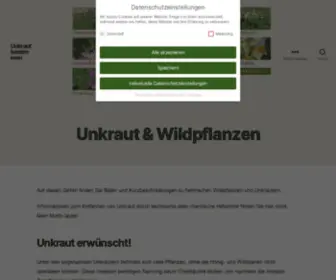 Unkraeuter.info(Webgo Webspace) Screenshot