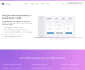 Unleak.io(unleak) Screenshot