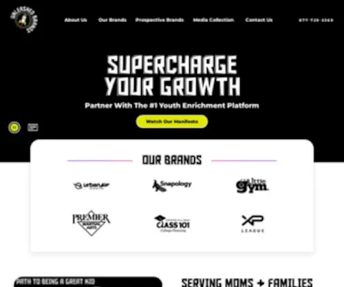 Unleashedbrands.com(Unleashed Brands) Screenshot