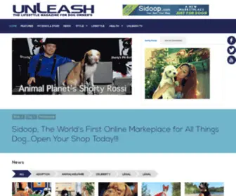 Unleashmagazine.com(The Dog Owners Lifestyle Magazine) Screenshot