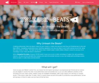 Unleashthebeats.com(Unleash the Beats) Screenshot