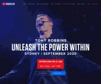 Unleashthepowerwithin.com.au(Unleash The Power Within) Screenshot